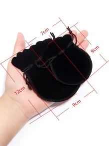 10 cái Túi lưu trữ dây rút rắn - màu đen - Xem 4