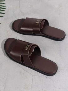 2023新款男士時尚休閒涼鞋 - 棕色 - 查看 5