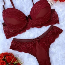 Women Bra & Panty Sets - Redwood - View 1