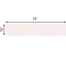 1pc Lovely Snowman Christmas Table Runner Decoration For Festive Atmosphere - Red - View 6