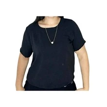 Women Blouses - 黑色 - 查看 2