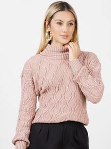 Women Sweaters - 藕粉色 - 查看 6