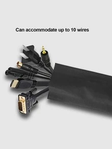 4 Inch x 10/20 Feet Cable Grip Floor Cable Cover Cords Cable Protector Cable Management for Commercial Office Carpet Floor - Carpet Type - About 3M - View 10
