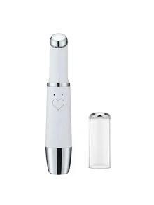 Eye Massager For Dark Circles And Fine Lines Vibration Eye Massage With Charger Included Pocket Beauty Device - White - View 6