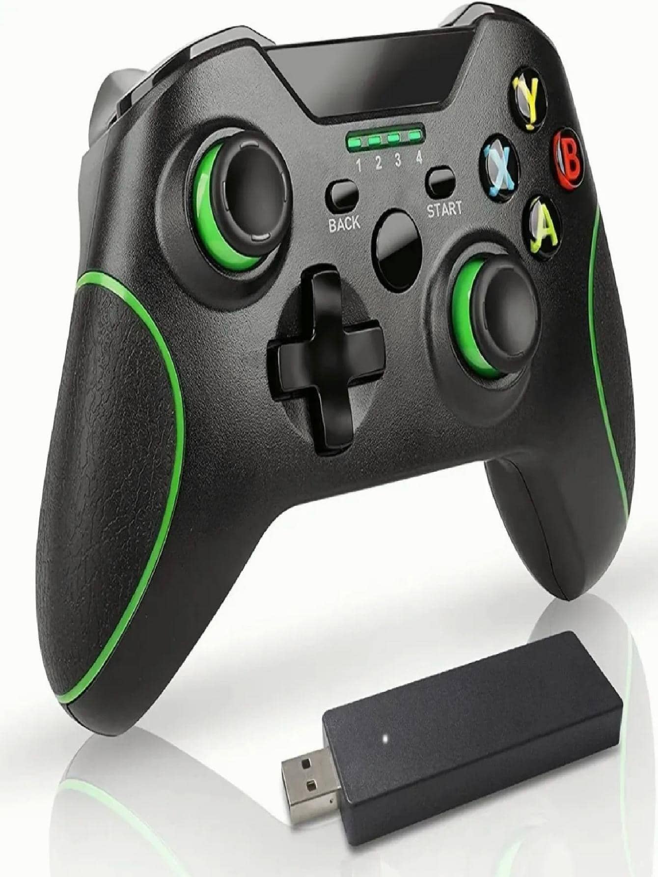 Control Mando Para Xbox One 2.4g Inalámbrico Generico - Negro - Ver 1