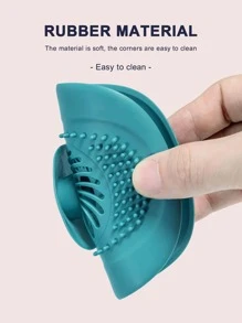 قطعة واحدة من جهاز تصفية تصريف الحوض في المطبخ من السيليكون، جهاز تصريف مياه الصرف الصحي، ملحقات الحمام