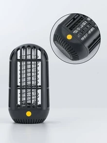 Sạc Usb Điện lực Đèn Diệt Muỗi Đối với Vật dụng trong nhà Sử dụng , Kích thước nhỏ Và Sốc Kiểu - màu đen - Xem 5