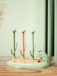 1set Baby Baby Bottle Drain Storage Rack - Multicolor - View 1