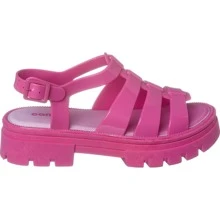 Sandália Feminina Infantil Menina Tratorada Pink Camin Calçados