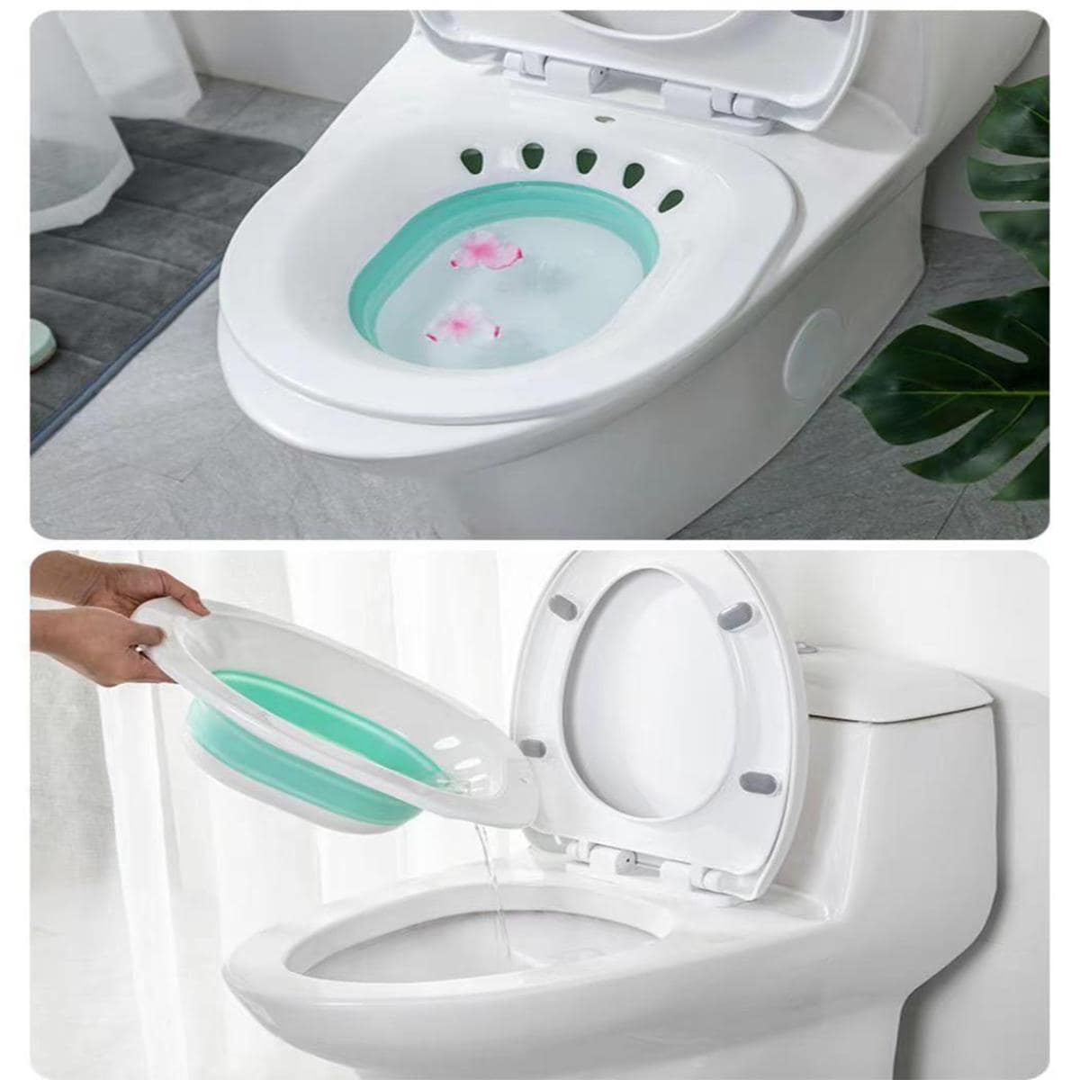 1pc Foldable Postpartum Sitz Bath Basin For Pregnant Women After