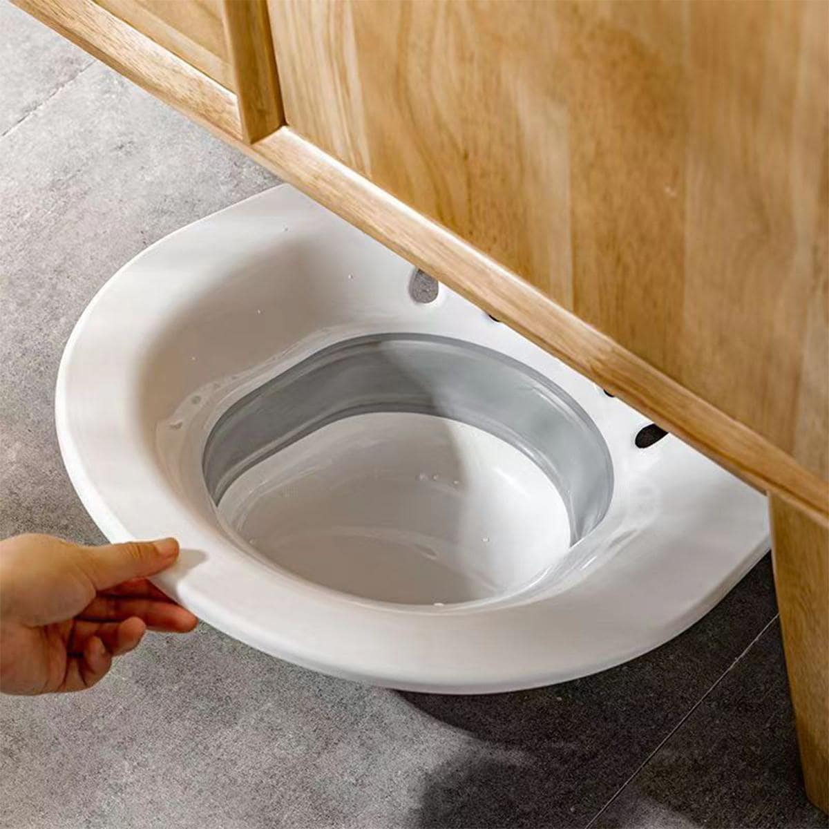 1pc Foldable Postpartum Sitz Bath Basin For Pregnant Women After