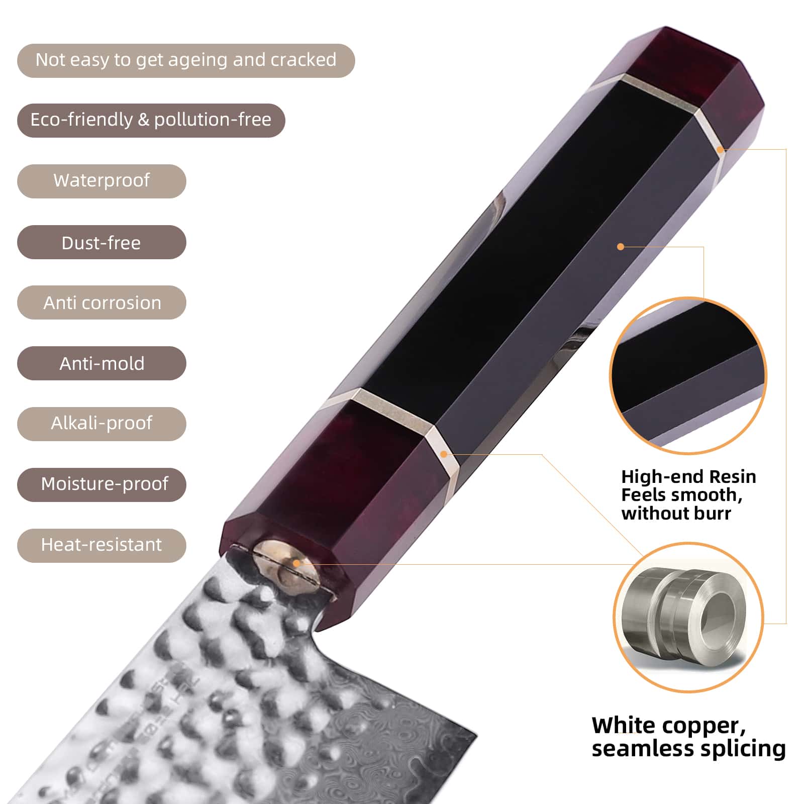 FINDKING 12 Inch Brisket Slicing Knife with ABS sheath, Sharp Carving