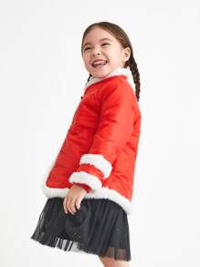 Annil 女童短夾克,紅色 - 紅色 - 查看 2