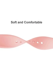 Bộ 2 dây đeo đồng hồ thể thao bằng silicon mềm dễ thương màu hồng cho nam nữ & miếng dán màn hình 2 trong 1, vỏ đồng hồ bằng phim cường lực siêu mỏng, dành cho dây đeo đồng hồ 38/40/41/42/44/45/46/49mm, Series Ultra/SE/11/10/9/8/7/6/5/4/3/2/1, phụ kiện vỏ đồng hồ thông minh - Hồng - Xem 6