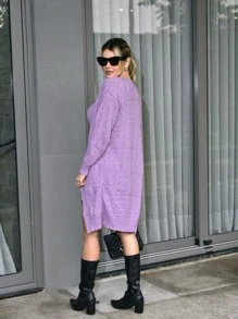 Women Cardigans - Màu Lilac Tím - Xem 7