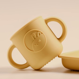 1個150ml矽膠雙柄杯