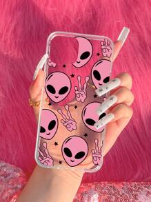 Ốp điện thoại họa tiết người ngoài hành tinh ngộ nghĩnh, phiên bản quốc tế, không phải phiên bản nội địa. - Nhiều màu - Xem 2