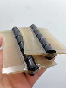 1pc Black Lice & Flea Comb With Dense Teeth For Children And Adults,Hair Clips,Hair Accessories