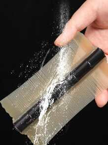 1pc Black Lice & Flea Comb With Dense Teeth For Children And Adults,Hair Clips,Hair Accessories