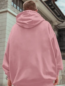 Men Sweatshirts - 淺粉色 - 查看 2