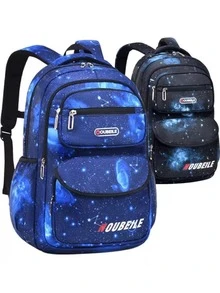 BONITA MOCHILA CON COLORES DE GALAXIA - Multicolor - Ver 4