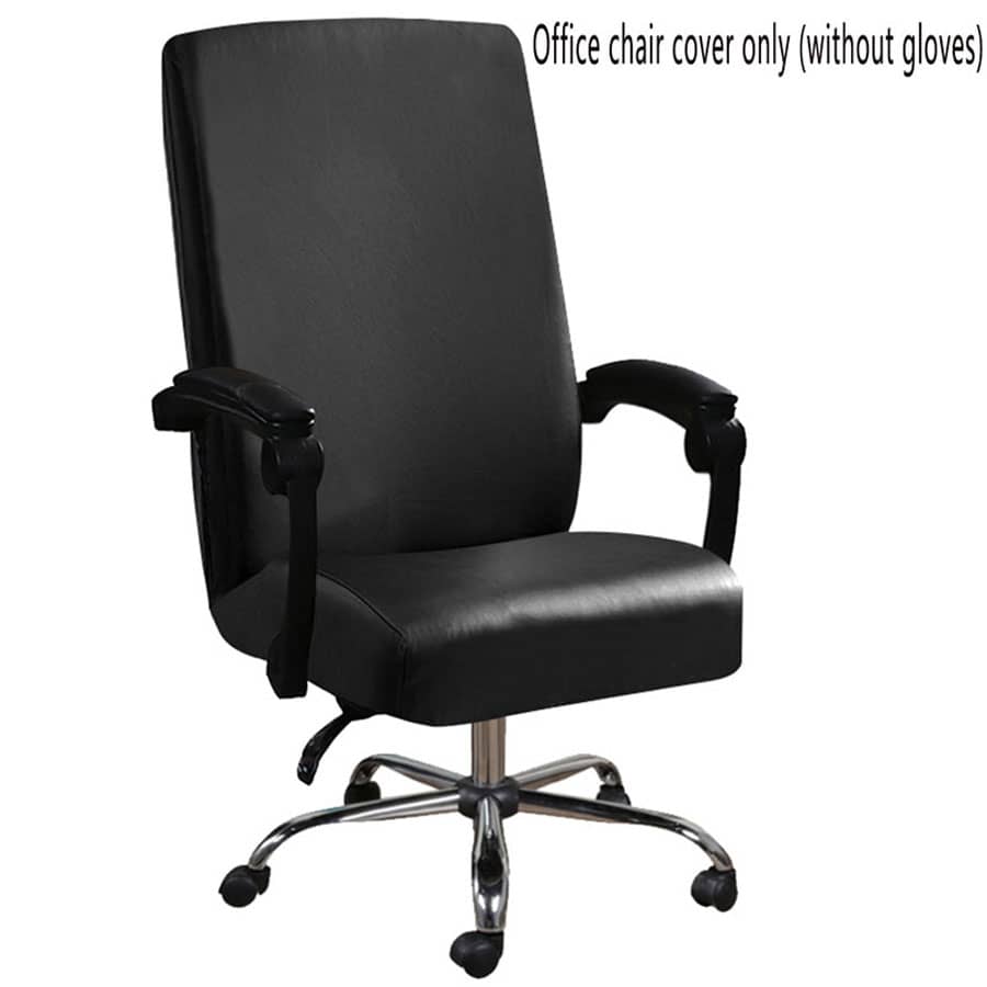 1入組pu辦公椅套(無罩手套)