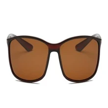 1 件复古旅行风格镜框 TR90 时尚眼镜，适合日常和旅行使用 - 銅色 - 查看 1