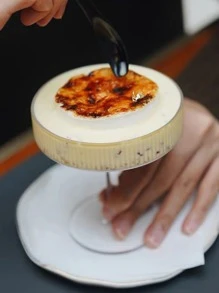 1pc 160ml Striped High Foot Glass Dessert Cup - Clear - View 1