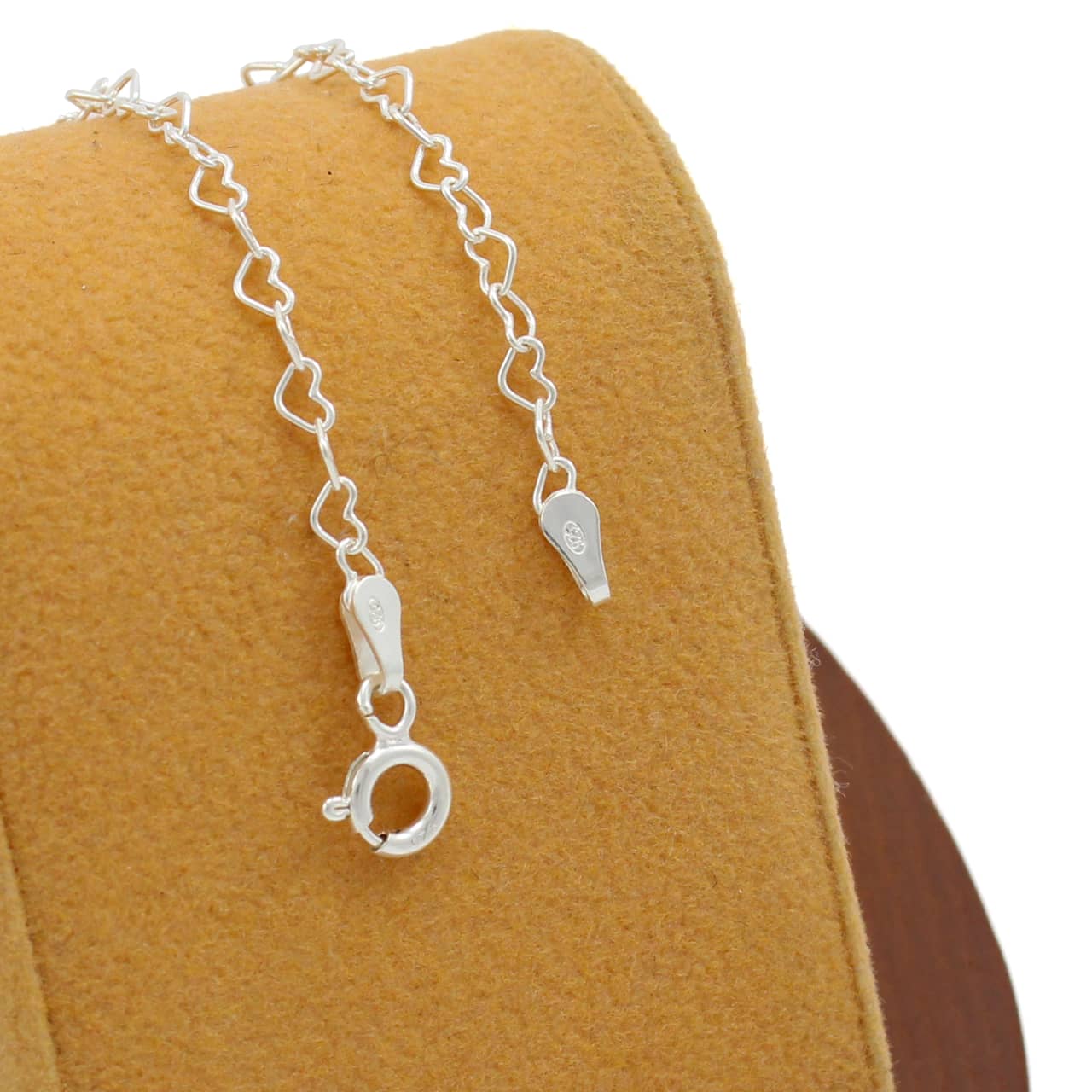 Fine Chain Bracelets - Bạc - Xem 1