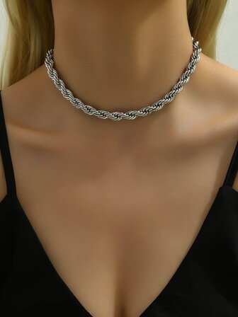 1 pieza Collar de cadena girante