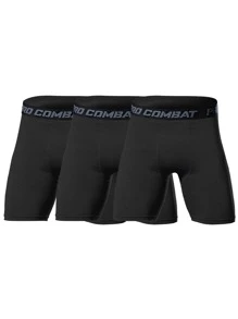 Nam Ngoài trời Thể thao Thoáng khí Nhanh khô Quần đùi chạy bộ Bóng rổ Phòng thể dục Nén Chặt Tập huấn Xà cạp Ba-mảnh Bộ đồ - S - Xem 1