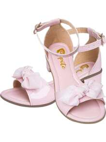 My ToT Kids Heeled Sandals - Baby Pink - View 7