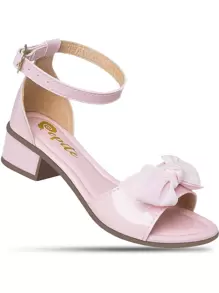 My ToT Kids Heeled Sandals - Baby Pink - View 6