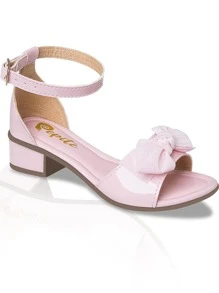 My ToT Kids Heeled Sandals - Baby Pink - View 1