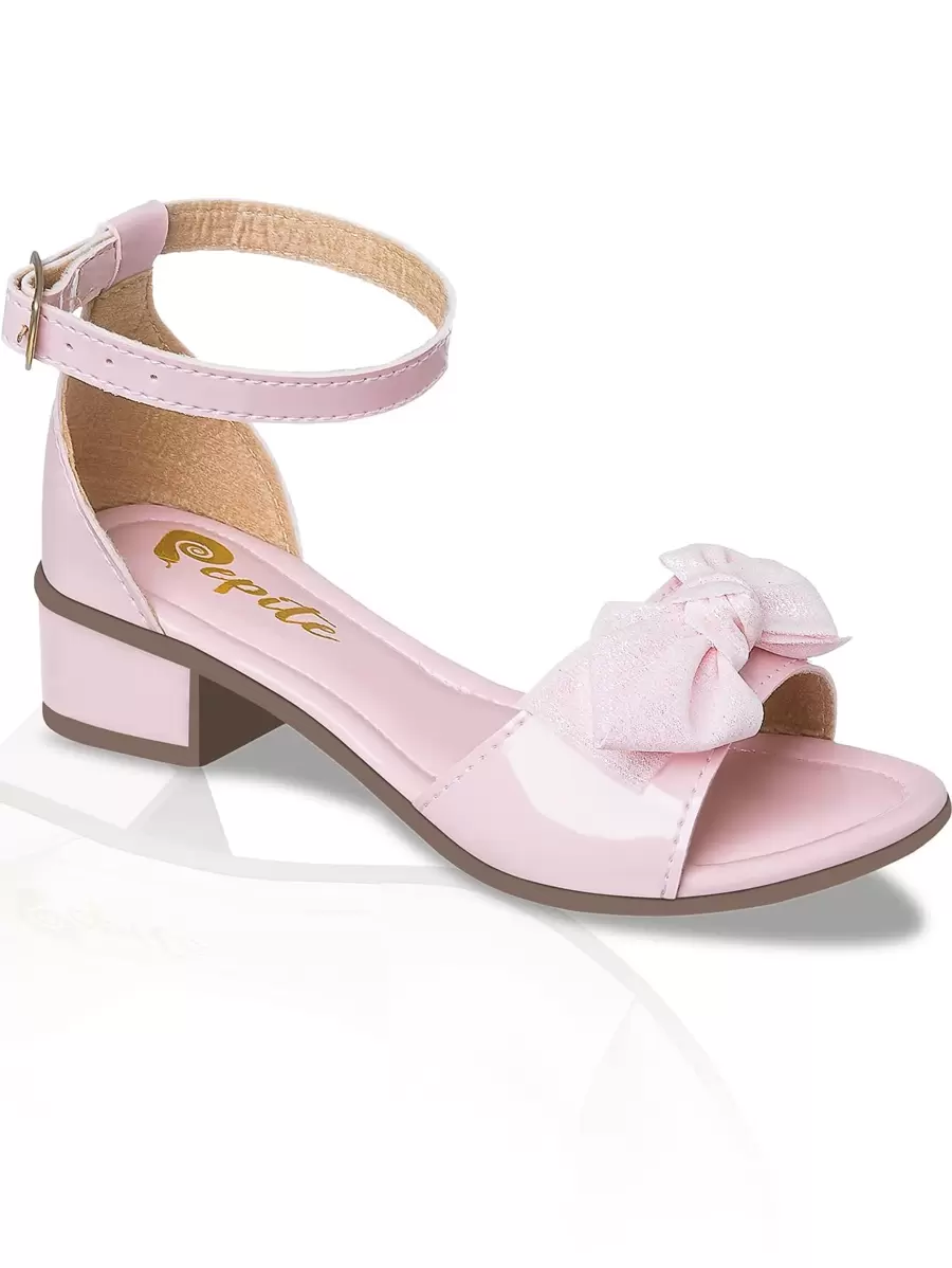 My ToT Kids Heeled Sandals - Baby Pink - View 1