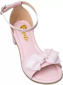 My ToT Kids Heeled Sandals - Baby Pink - View 4