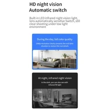 Mini Intelligent Hd Wifi Camera, Mobile App For Remote Viewing, Wireless Camera, Indoor Home Security Camera - Black - View 8