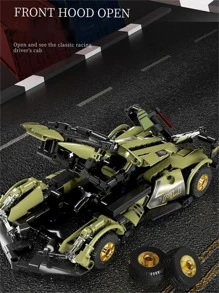 1:20賽車建築模組桌面裝飾,理想禮品適用於S - 彩色 - 查看 3