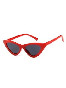 Women Fashion Glasses - 紅色 - 查看 4