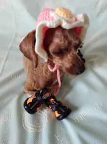 南瓜設計寵物鞋