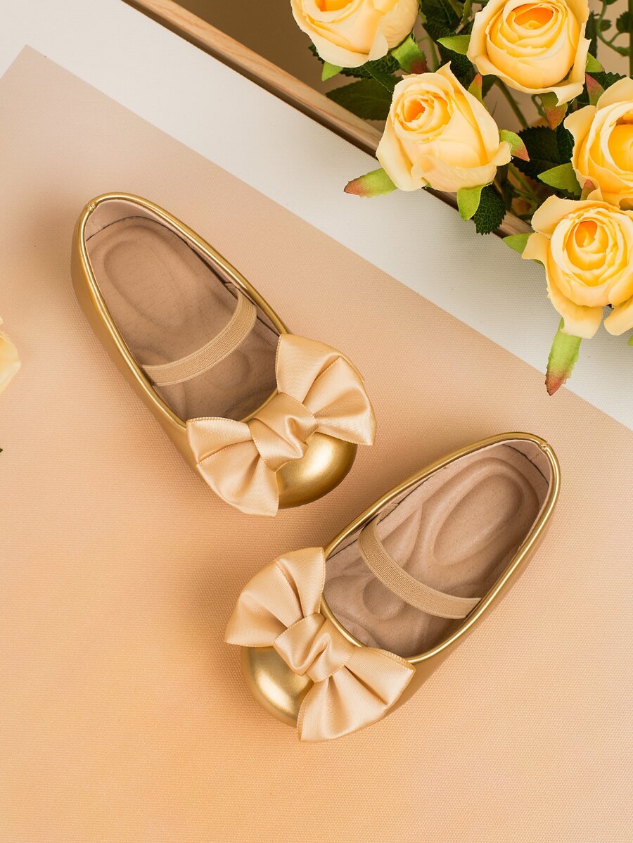 Bowknot Massage Soft Sole Non-Slip Flat Bottom Baby Shoes Suitable For Spring, Summer, Autumn And Winter