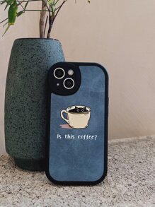 1 pieza Funda de teléfono de piel de PU con diseño de gato de dibujos animados compatible con iPhone 16/ compatible con iPhone 16 Pro/ compatible con iPhone 16 Plus/ compatible con iPhone 16 Pro Max, resistente al agua, a los golpes y a los arañazos