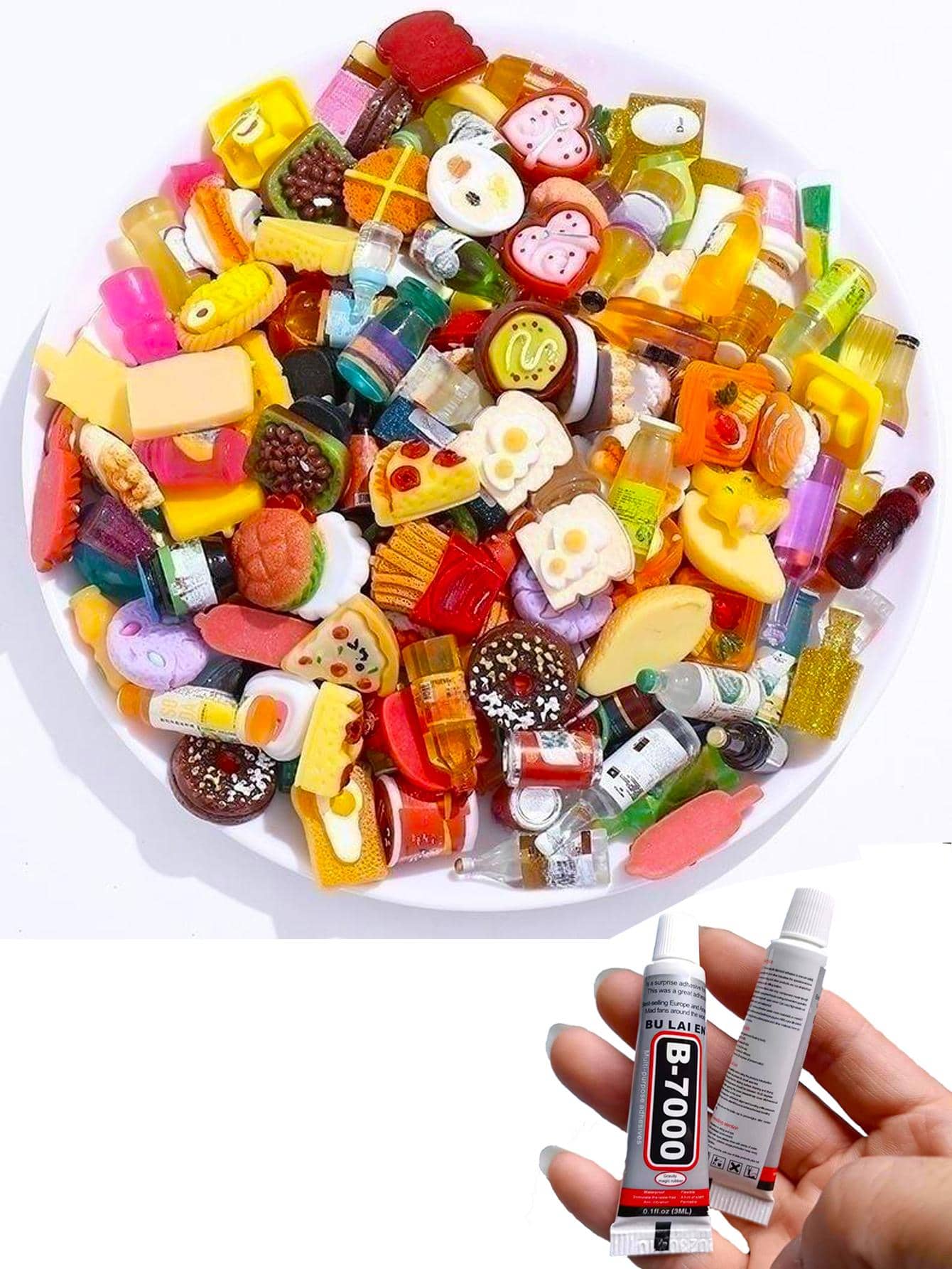 22pcs/Set Cute Miniature Realistic Food Toys & Wine Bottles Dollhouse