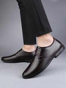 男士正裝鞋,時尚百搭 - 棕色 - 查看 6