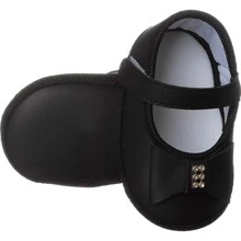 Baby Soffete Kids Flats - 黑色 - 查看 1