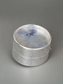 Japanese Style S925 Sterling Silver Ring For Women, Set With & Water Drop Design - White - View 5