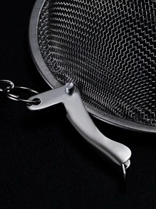 1PC 家用茶球，带链茶叶浸泡器，不锈钢调味球，煮炖调味包，茶球，炖香料茶过滤器，腌制球 - 銀色 - 查看 6