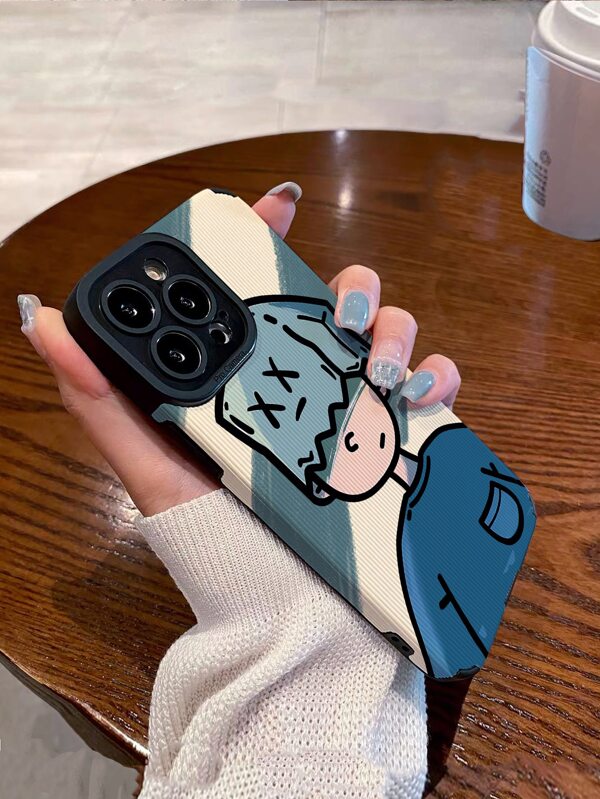 Apple Cartoon Graphic Phone Case