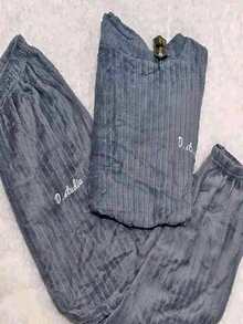 CONJUNTO TEDDY PARA DAMA UNITALLA (30 A 34 EN TALLA) SE ENVIA AL AZAR (SORPRESA) - Gris - Ver 2