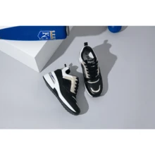 Women's 8026 Fashion Arch Support Wedge Sneakers: Comfortable Walking Shoes. - 黑色 - 查看 3